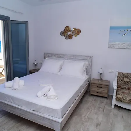 Naxos Town Sea And Sunset View Front Daire *