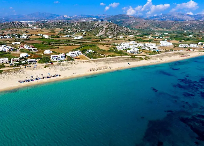 Naxos Town Sea And Sunset View Front Naxos City
